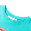 Kindershirt 92 mintkleurig