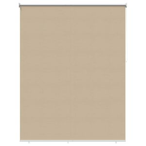 vidaXL Buitenrolgordijn UV-bescherming Beige 100 x 230 cm (B x H)