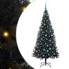 vidaXL Kerstboom Zwart 180 cm PVC