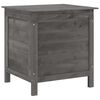 vidaXL Tuinbox 50x49x56,5 cm massief vurenhout antracietkleurig