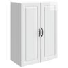 vidaXL Wandkast 66 x 34,5 x 90 cm Bewerkt hout Hoogglans Wit