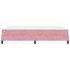 vidaXL Boxspringbed met matras Roze 140 x 190 cm Stof