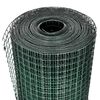 vidaXL Kippengaas 25x1 m gegalvaniseerd staal met PVC-coating groen