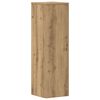vidaXL Plantenstandaards 2 st 25x25x80 cm hout artisanaal eikenkleurig