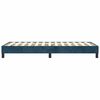 vidaXL Boxspring bed 80x200 cm fluweel donkerblauw