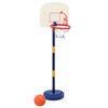 vidaXL Basketbalstandaard met bal en pomp hoogte verstelbaar 90/121 cm