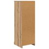 vidaXL Hoge kast met lade 3 pcs Artisan Eiken Bewerkt hout