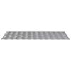 vidaXL Checker Plaat 4 pcs Zilver 100 x 50 cm Aluminium