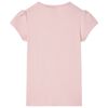 Kindershirt 128 lichtroze