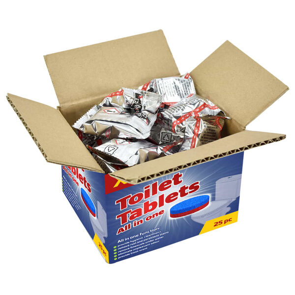 vidaXL Toiletreinigingstabletten 25 st urinaalreinigers