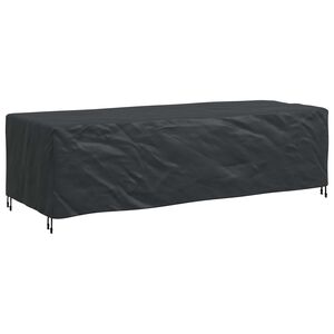 vidaXL Meubelhoes Effen Zwart 270 x 110 x 70 cm 210D