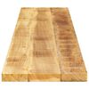 vidaXL Tafelblad rechthoekig 160x40x2,5 cm massief ruw mangohout