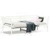 vidaXL Slaapbank zonder matras 75x190 cm massief grenenhout wit