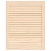 vidaXL Kastdeur met lamellen 61,5x49,4 cm massief grenenhout