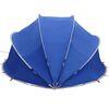 vidaXL Pooldome Blauw 336 x 322 x 160 cm 185T polyester met PU-coating