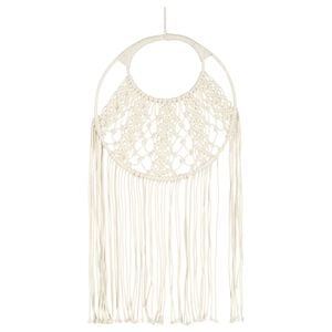 vidaXL Wandhanger macram&eacute; 40x80 cm katoen