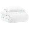 vidaXL Jaar Rond Dekbed Set 2 st 135 x 200 cm Alle seizoenen Wit