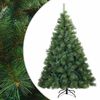vidaXL Kunstmatige Inklapbare Kerstboom Groen 240 cm PVC, staal