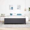 vidaXL Boxspringbed Donkergrijs 180 x 200 cm Fluweel