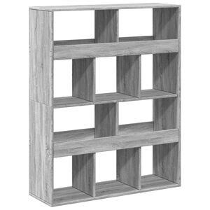 vidaXL kamerscherm 100x33x125,5 cm bewerkt hout grijs sonoma eiken