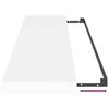 vidaXL Wandschap zwevend 90x23,5x3,8 cm MDF wit