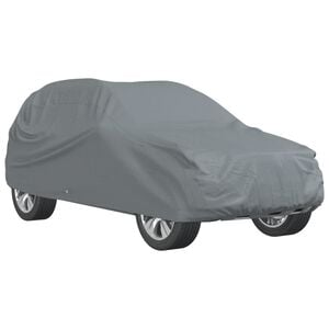 vidaXL Autohoes voor SUV L nonwoven stof volledig grijs