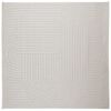 vidaXL Binnen- en buitentapijt PALMERAS Cr&egrave;me 120 x 120 cm Polyester