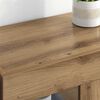 vidaXL Wandkasten 2 pcs Artisan Eiken 69,5 x 34 x 90 cm Bewerkt hout