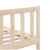 vidaXL Bedframe massief hout 200x200 cm