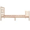 vidaXL Bedframe massief grenenhout 100x200 cm