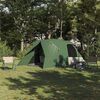 vidaXL Koepeltent met afneembare regenhoes Groen 455 x 252 x 178 cm
