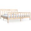 vidaXL Bedframe massief hout 200x200 cm