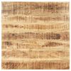 vidaXL Tafelblad 25-27 mm 80x80 cm massief mangohout