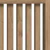 vidaXL Radiatorafdekking Artisan Eiken 172 x 19 x 81,5 cm Bewerkt hout