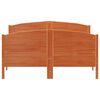 vidaXL Bedframe zonder matras massief grenenhout wasbruin 120x200 cm