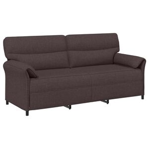 vidaXL Bank 100% polyester metalen frame MDF, Multiplex