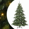 vidaXL Kunstmatige Inklapbare Kerstboom Groen 210 cm PVC en staal