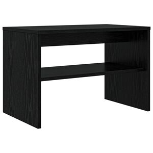 vidaXL TV-kast 60 x 35 x 40 cm Zwart Eiken Bewerkt hout
