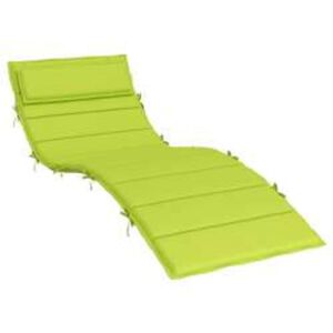 vidaXL Zon Loungerkussen Groen 178 x 60 x 4 cm Oxford stof