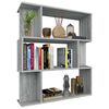 vidaXL Boekenkast / kamerscherm 80x24x96 cm bewerkt hout grijs sonoma