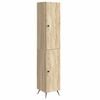 vidaXL Kastenset 2 pcs Sonoma Eiken Bewerkt hout