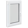 vidaXL Kelderraam RISOR 60 x 90 cm PVC en glas Antracietkleurig