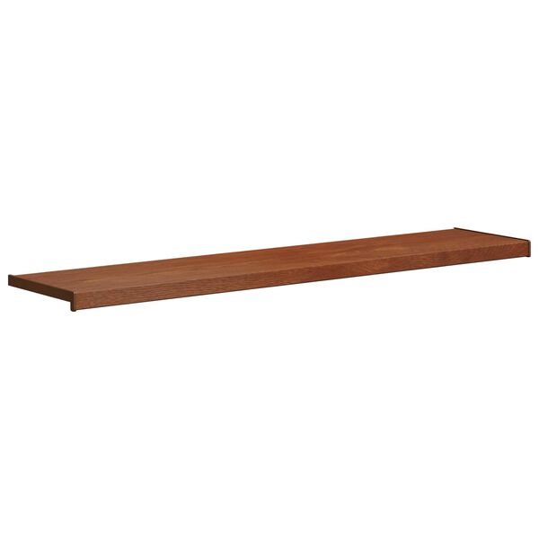 vidaXL Raamsokkel Bruin Hout 120 x 30 x 4,5 cm PVC