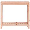 vidaXL Oppottafel met schap 82,5x35x75 cm massief douglashout