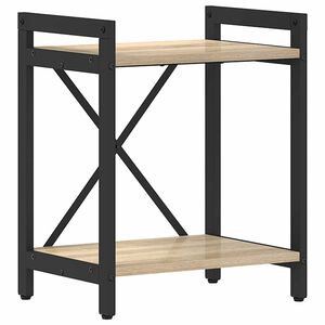 vidaXL Boekenkast 40 x 30 x 50 cm Bewerkt hout Sonoma Eiken