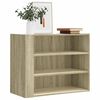 vidaXL Wandkast 75x35x60 cm bewerkt hout sonoma eikenkleurig