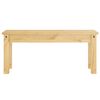 vidaXL 4-delige Eethoek Panama massief grenenhout