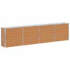 vidaXL Verhoogde plantenbak Licht Bruin 320 x 40 x 77 cm