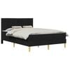 vidaXL Bedframe Zwart 160 x 200 cm Polyester