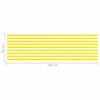 vidaXL Balkonscherm 90x300 cm HDPE geel en wit